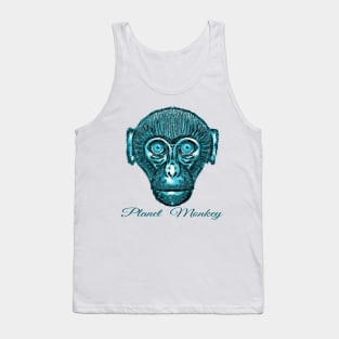 Bored Ape on Planet Monkey Tank Top